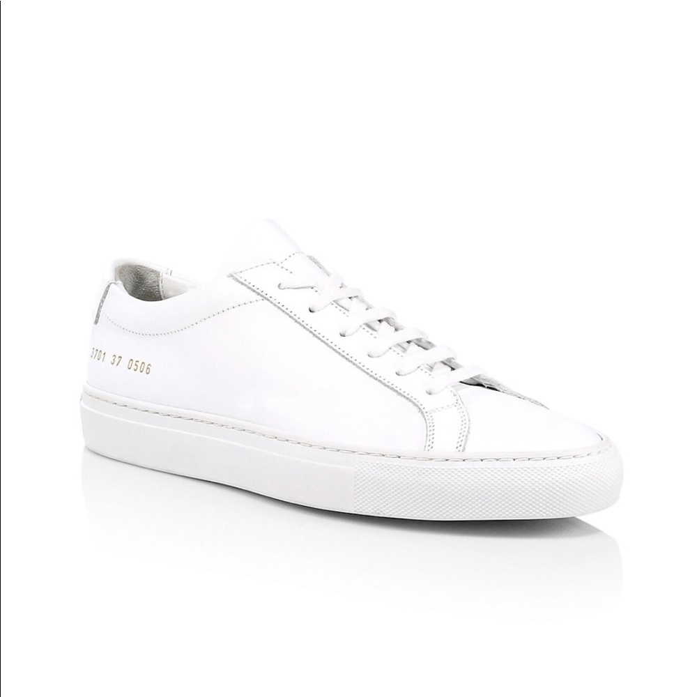Common Projects Achilles Leather Low-Top Sneakers